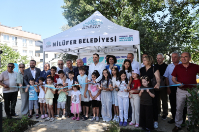Nilüfer’in 431’inci parkı hizmete girdi
