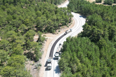 Büyükşehir ile Keles'te ulaşım kalitesi artıyor