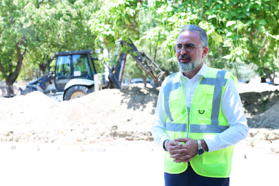Kestel Aile Parkı yeni yüzüne kavuşuyor