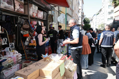 Osmangazi zabıtasından kaldırım işgaline sıkı denetim