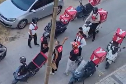 Onlarca korsan sipariş kuryeleri kapıya dizdi
