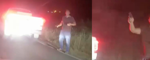 Araçlarıyla seyir halindeki aileye silahlı saldırı!