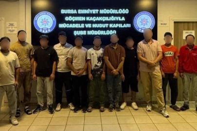 Bursa’da kaçak göçmen operasyonu: 11 kişi yakalandı, 1 şüpheli gözaltında