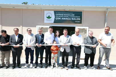Çaybaşı’nın yıllardır beklediği salon hizmete açıldı