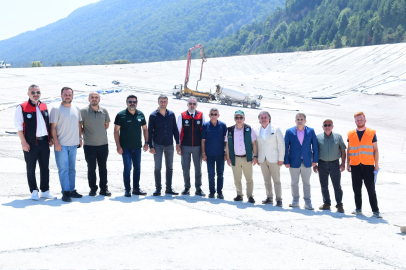 Başkan Erol Şevketiye Göleti'ni yerinde inceledi: 4 bin 200 dekar arazi suyla buluşacak