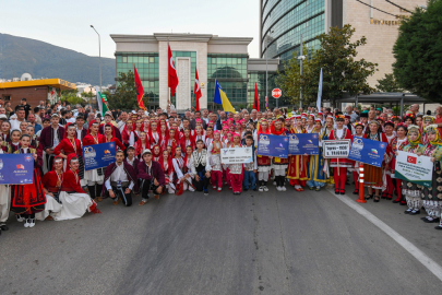 Balkanların renkleri Osmangazi’de buluştu