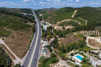 Mudanya’da ulaşım için bin metrelik yol yenileniyor