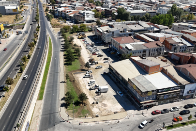 İnegöl’de 165 araçlık yeni otopark için çalışma başladı