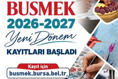 BUSMEK'te yeni dönem kayıtları başladı