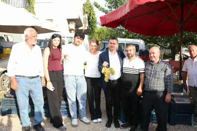 Karabalçık’ta üzüm bereketi festivalle taçlandı