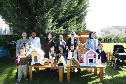İnegöl’de çocuklardan can dostlara sıcak yuva