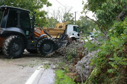 Osmangazi Belediyesi’nden heyelan bölgesinde hızlı müdahale