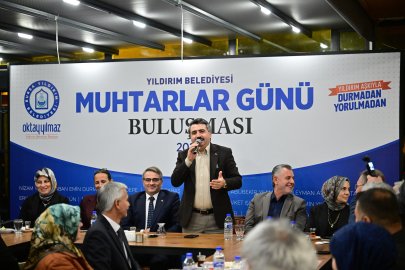 Yıldırım’da muhtarlara 30 bin liralık destek müjdesi