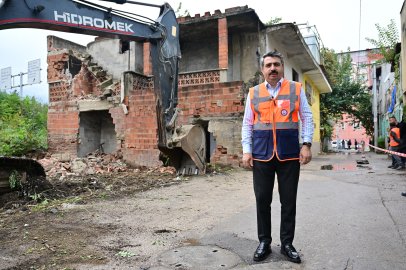 Arabayatağı’nda 56 yeni konut için yıkım başladı